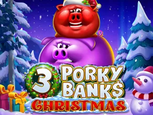 3 Porky Banks Christmas game screenshot